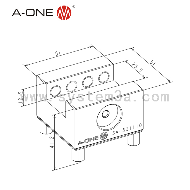 Giá đỡ thép 3A-521110