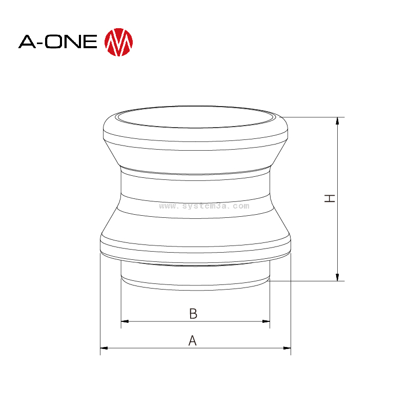 Định vị nút chặn pallet 3A-400016 / 3A-400116