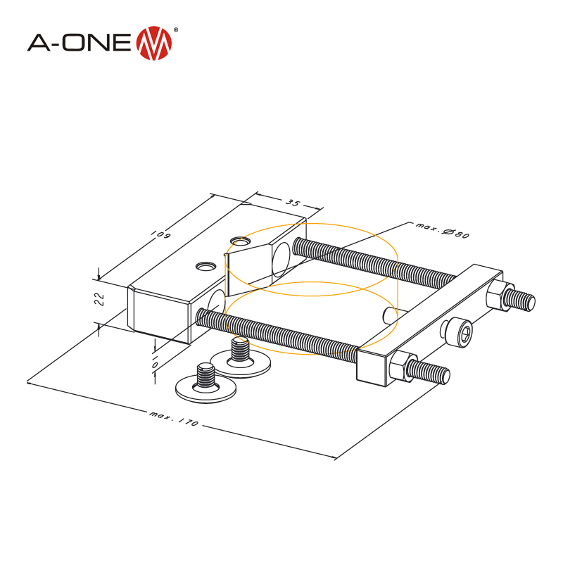 Người giữ Prism 80 Palletset W 3A-200048