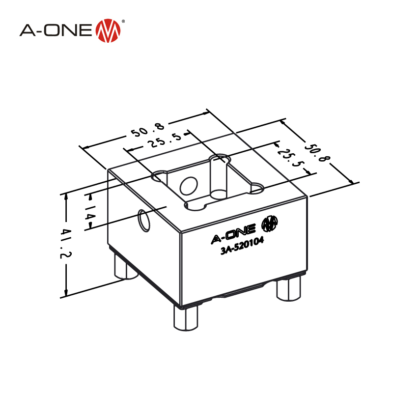 Giá đỡ bằng thép 3A-520104