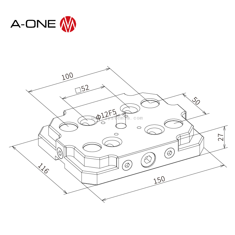 Hệ thống khóa nhanh Zero Point 3A-110168