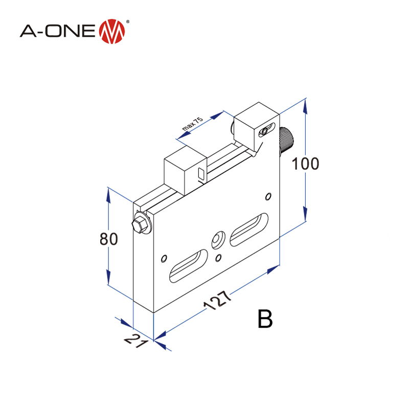 Kẹp dây đi bộ bằng tay (vise) 3A-210006