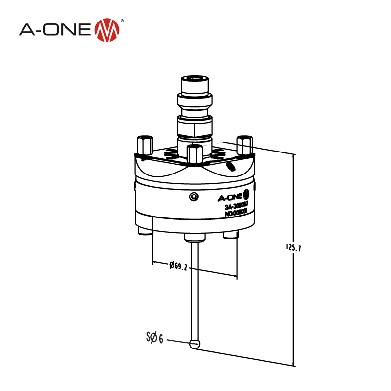 Cảm biến với bóng Dø6 3A-300007