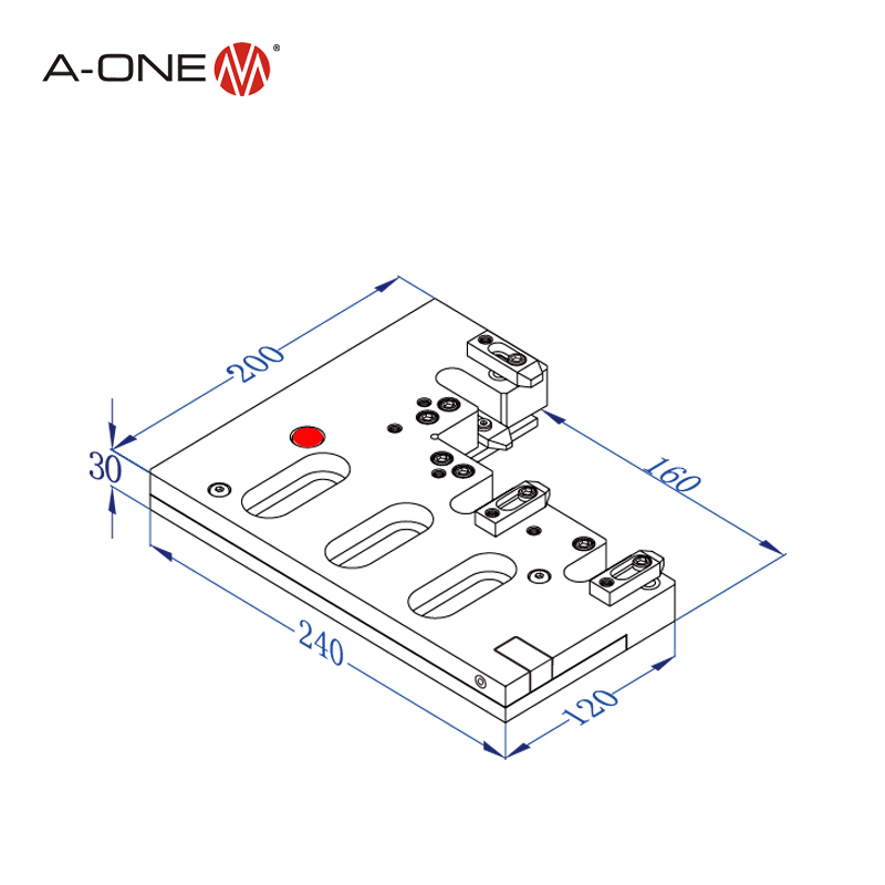  Dây chính xác cắt pallet với chức năng điều chỉnh 3A-210018