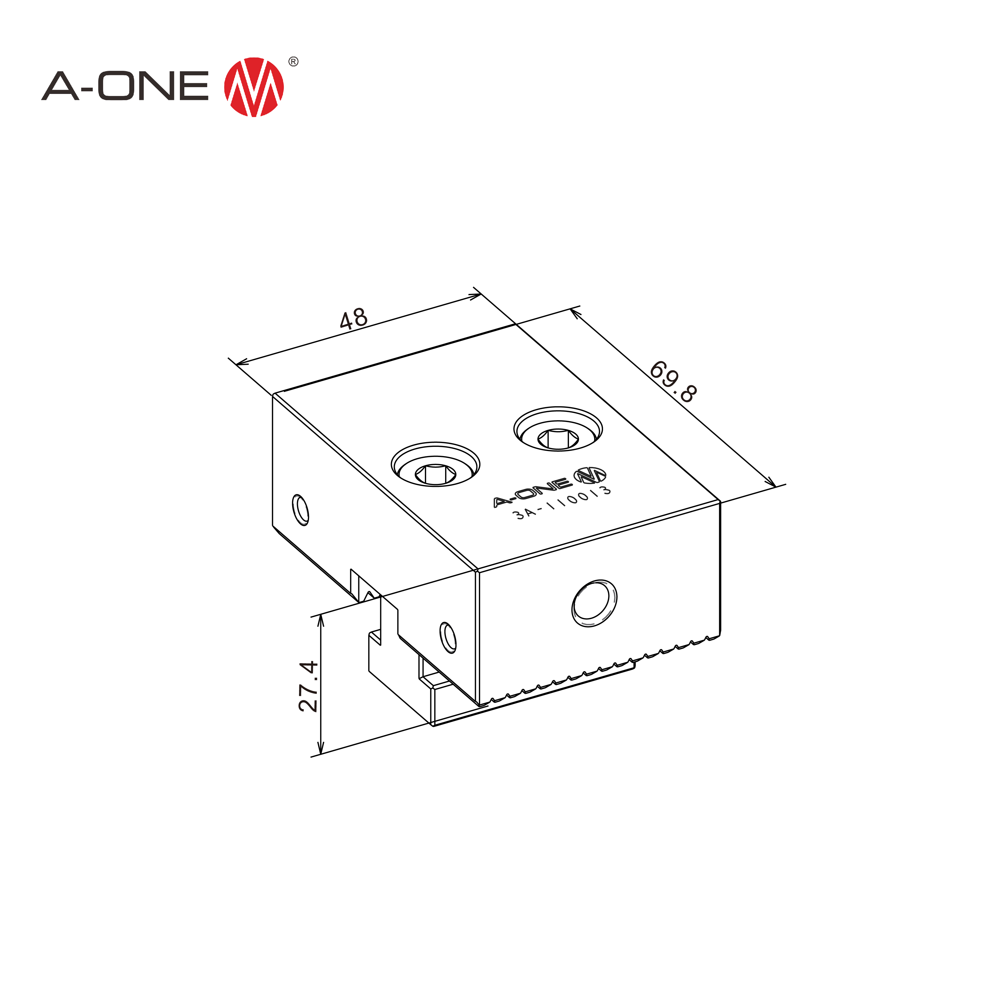 Kẹp khối F 3A-110013