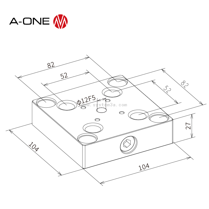 Hệ thống khóa nhanh không điểm 3A-110167