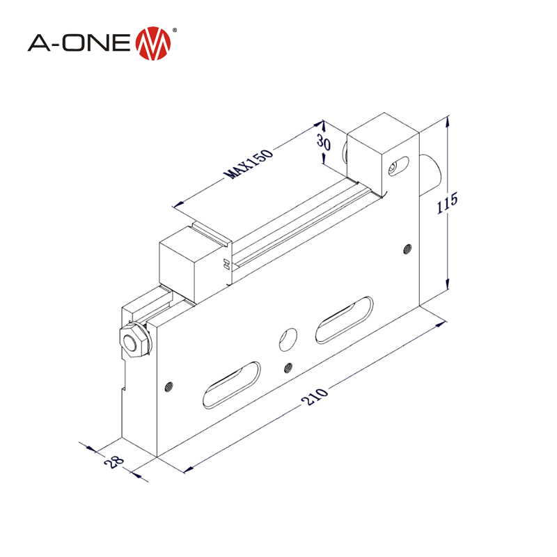 Dây chính xác cắt Vise 3A-210012